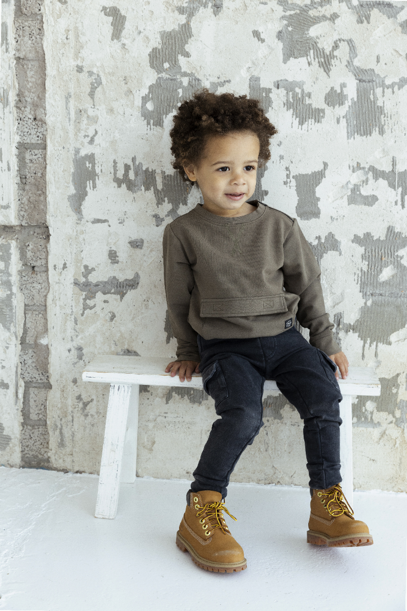 Daily7 Crewneck Utility - Bubbles & Bo