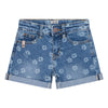 Daily7 Denim Short Printed Wide Fit - Bubbles & Bo