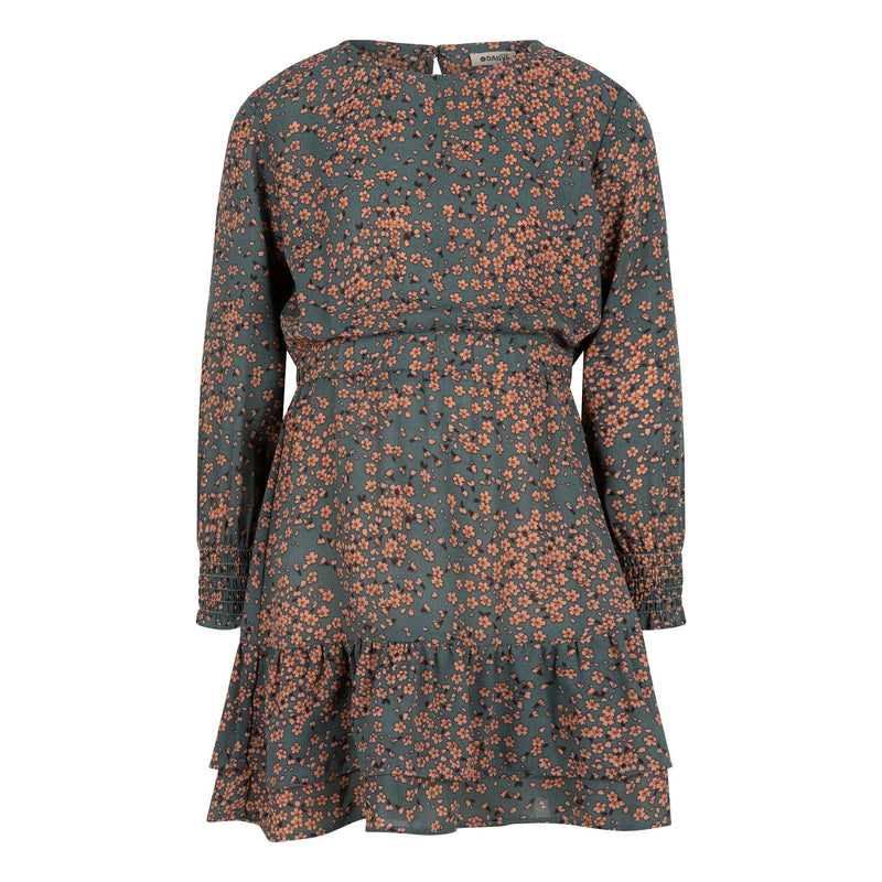 Daily7 Dress Ls Flower - Bubbles & Bo