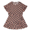 Daily7 Dress Ruffle Retro Print - Bubbles & Bo