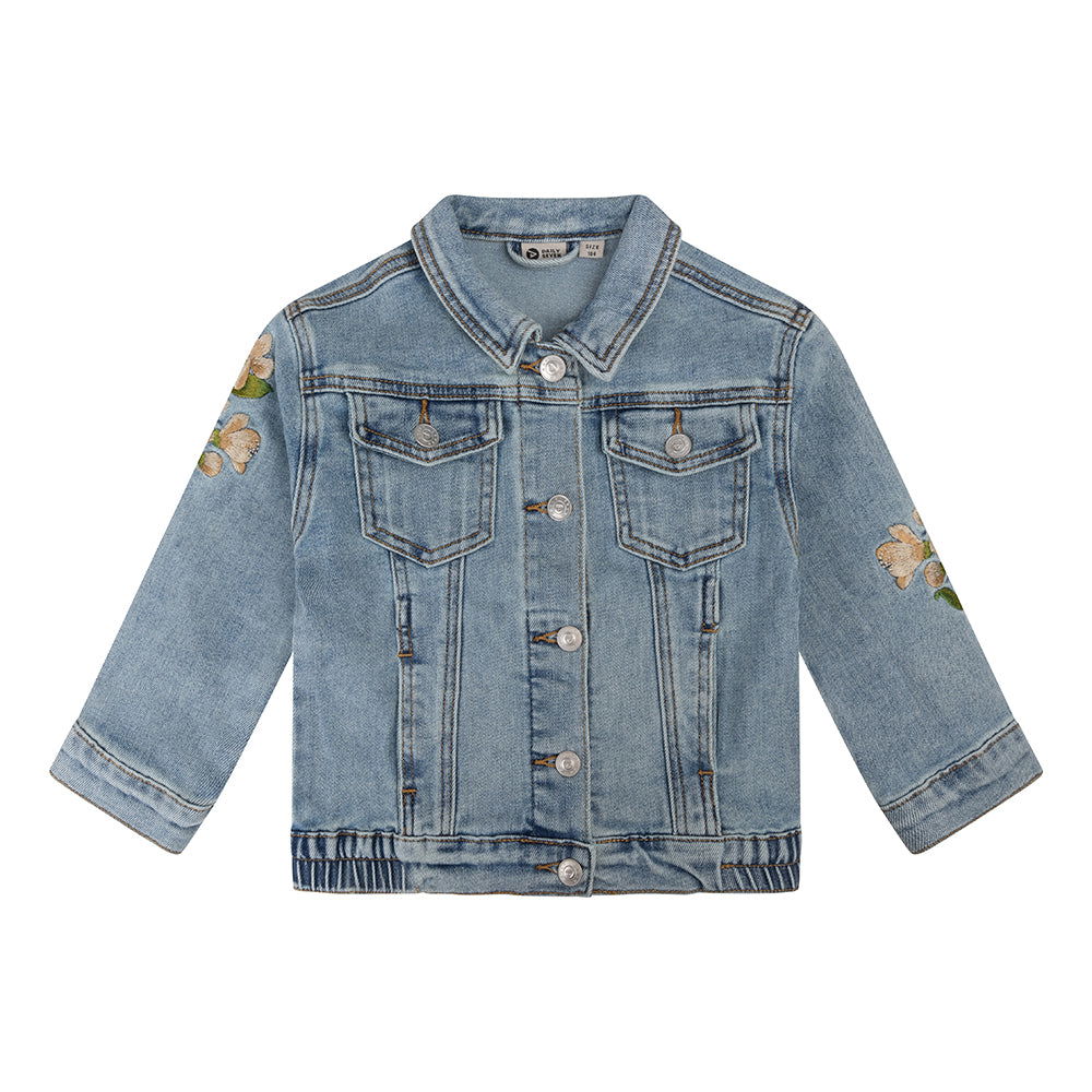Daily7 Jeans Jacket Flower