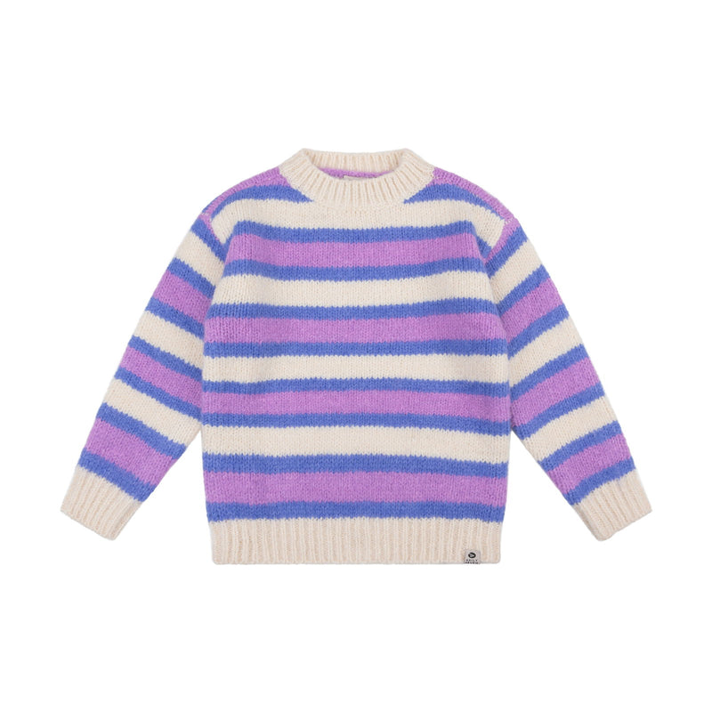 Daily7 Knitted Sweat Fancy Stripe - Bubbles & Bo