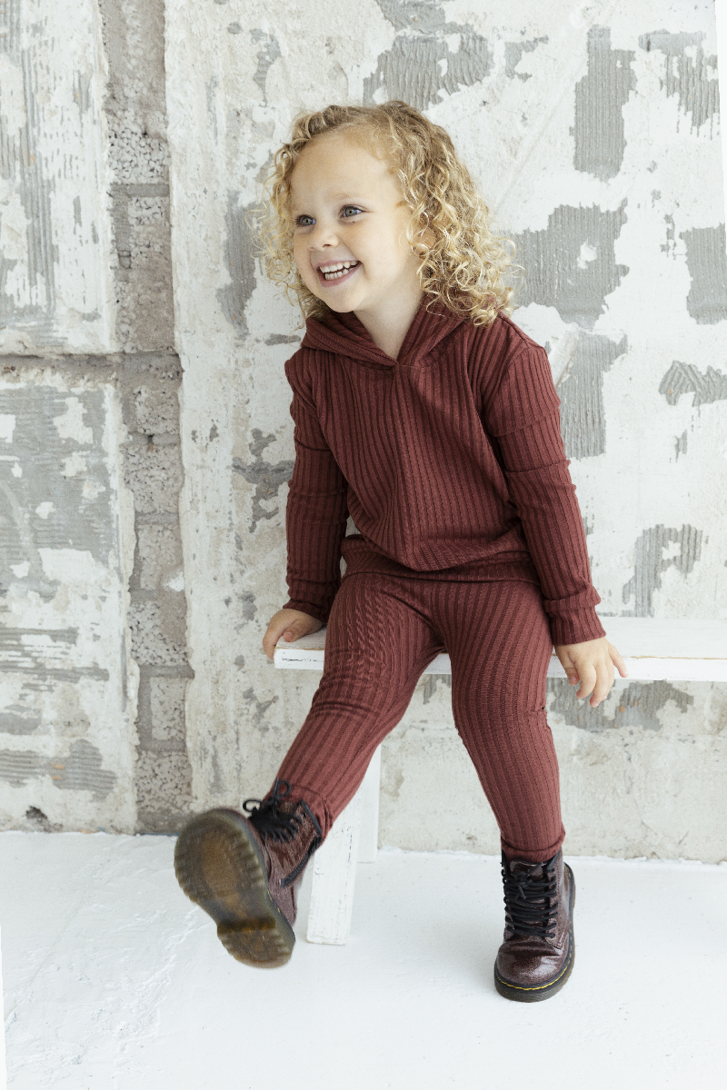 Daily7 Legging Pants Rib - Bubbles & Bo