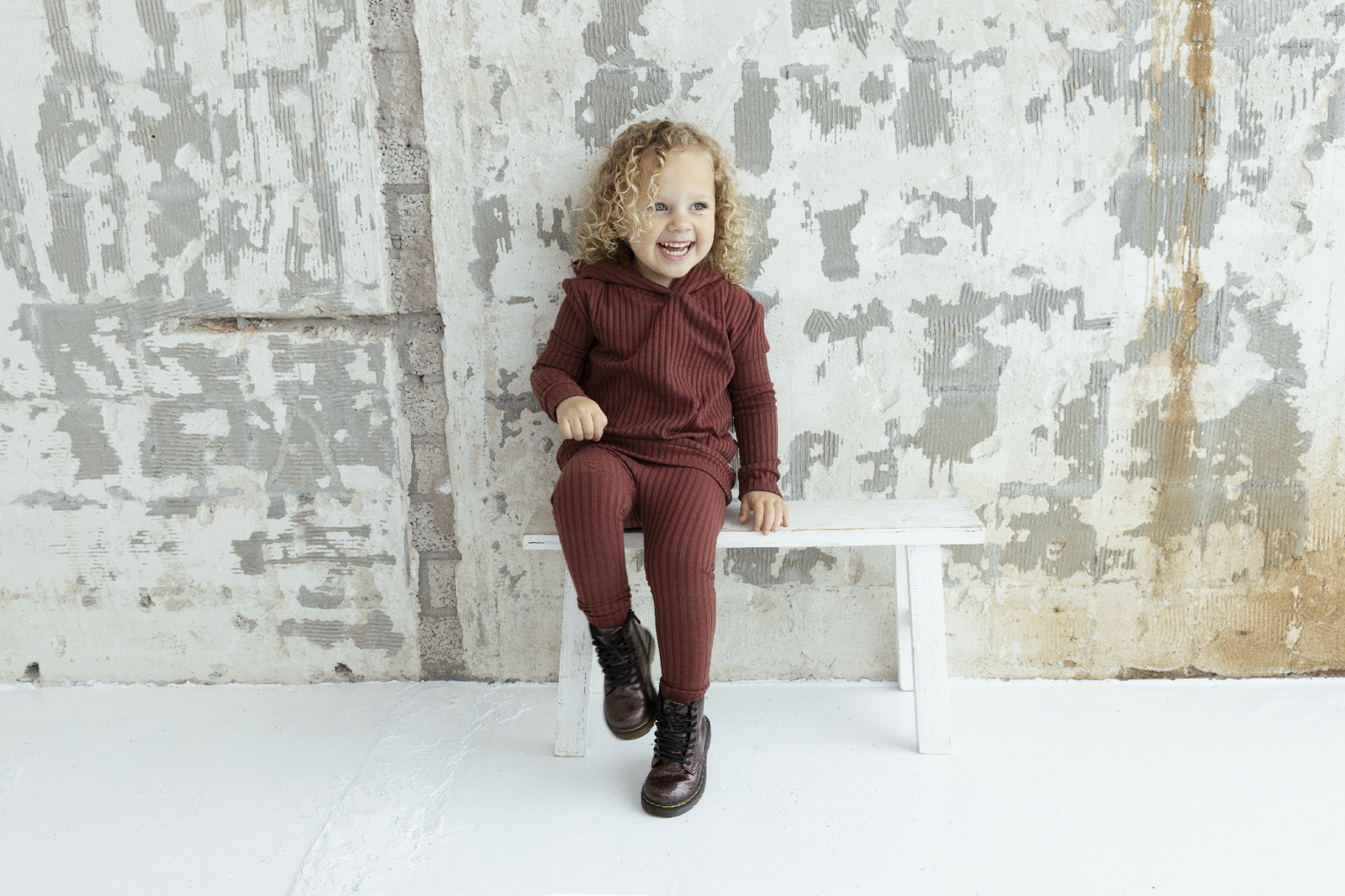 Daily7 Legging Pants Rib - Bubbles & Bo