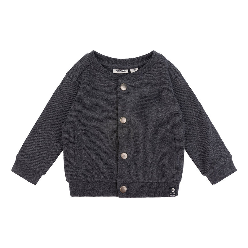 Daily7 Newborn Bomber Jacket Waffle - Bubbles & Bo