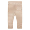 Daily7 Newborn Organic Jogpants Stripe Rib - Bubbles & Bo