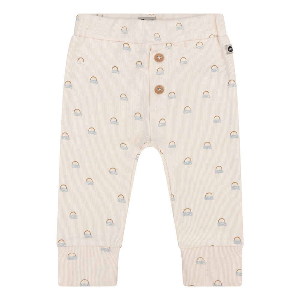 Daily7 Newborn Organic Jogpants Sunset Rib