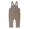 Daily7 Newborn Organic Salopette Rib Animal - Bubbles & Bo
