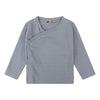 Daily7 Newborn Organic T-shirt Longsleeve Wrap Structure - Bubbles & Bo