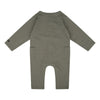 Daily7 Newborn PLAYSUIT LS FANCY RIB - Bubbles & Bo