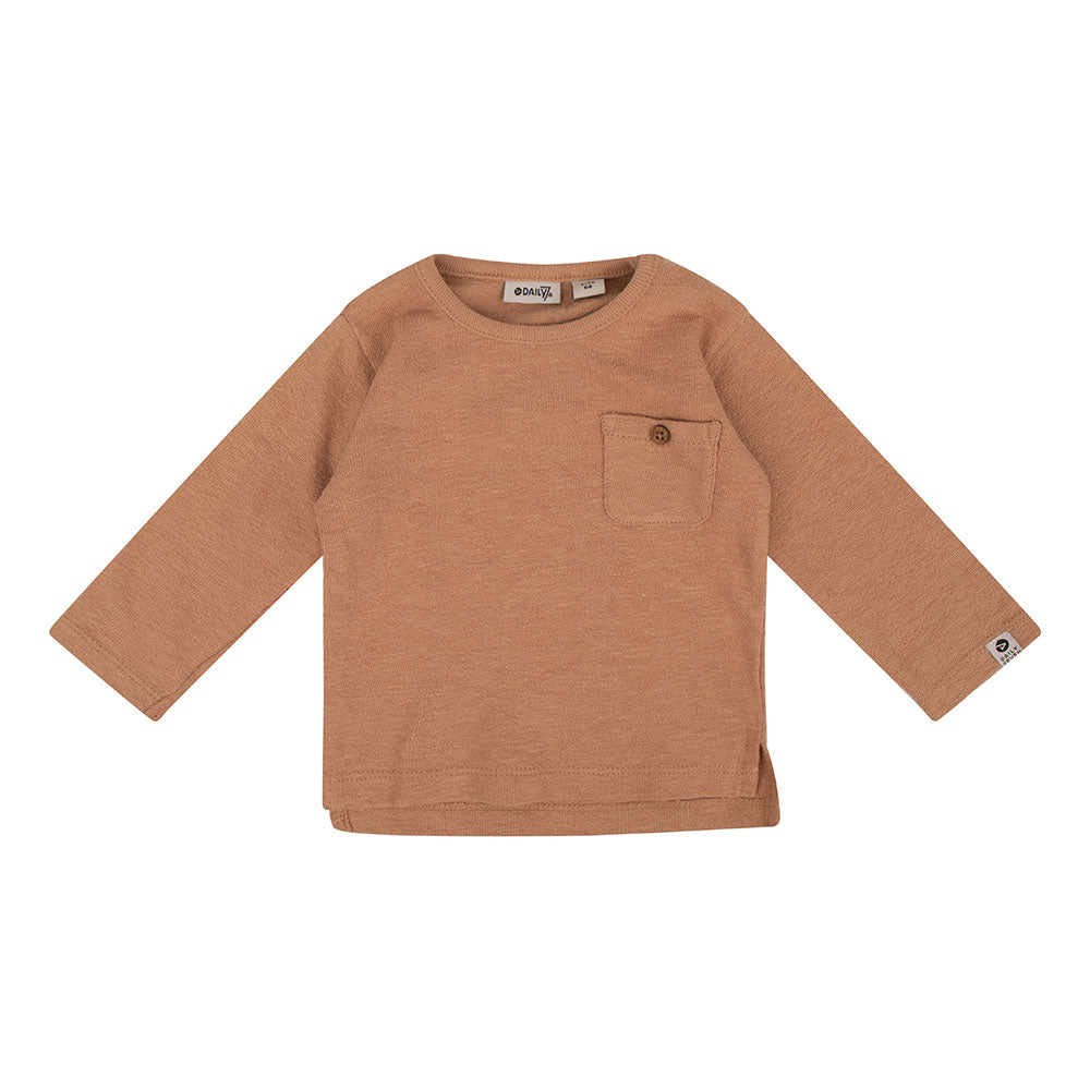 Daily7 Newborn T-SHIRT LS STRUCTURE