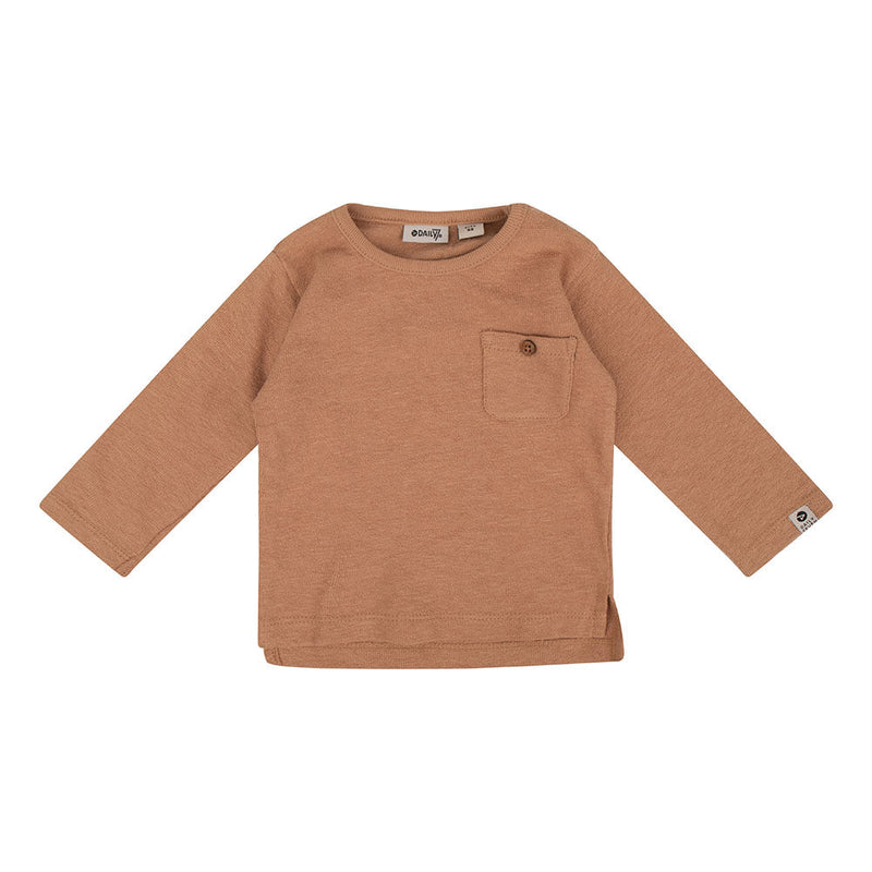 Daily7 Newborn T-SHIRT LS STRUCTURE - Bubbles & Bo