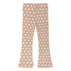 Daily7 Organic Flared Rib Printed Pants - Bubbles & Bo