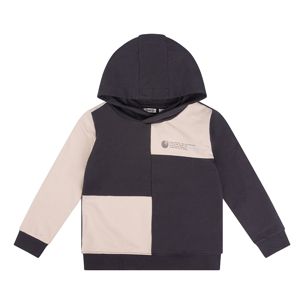 Daily7 Organic Hoodie Colorblock