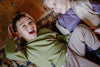 Daily7 Organic Sweater Kangaroo pocket - Bubbles & Bo