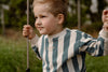 Daily7 Organic Sweater Oversized Stripe - Bubbles & Bo