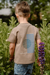 Daily7 Organic T-Shirt Backprint Daily7 - Bubbles & Bo