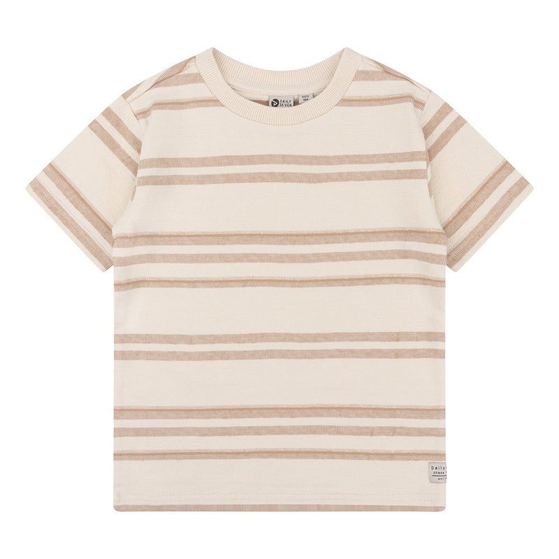 Daily7 Organic T-Shirt Stripe - Bubbles & Bo
