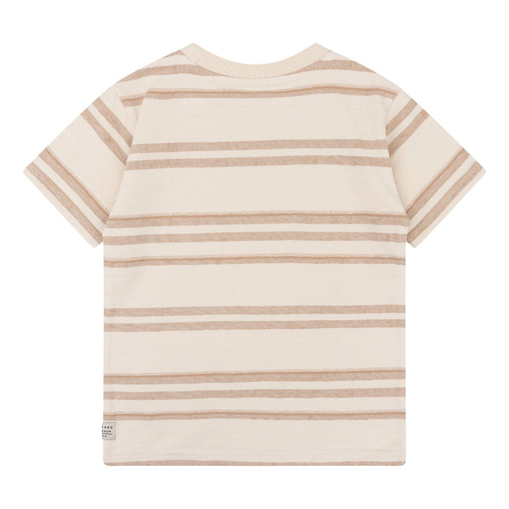 Daily7 Organic T-Shirt Stripe - Bubbles & Bo