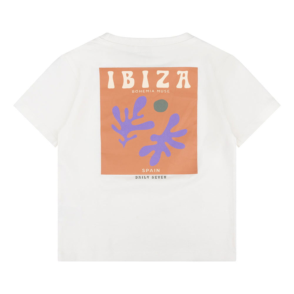 Daily7 Organic T-shirt Ibiza - Bubbles & Bo