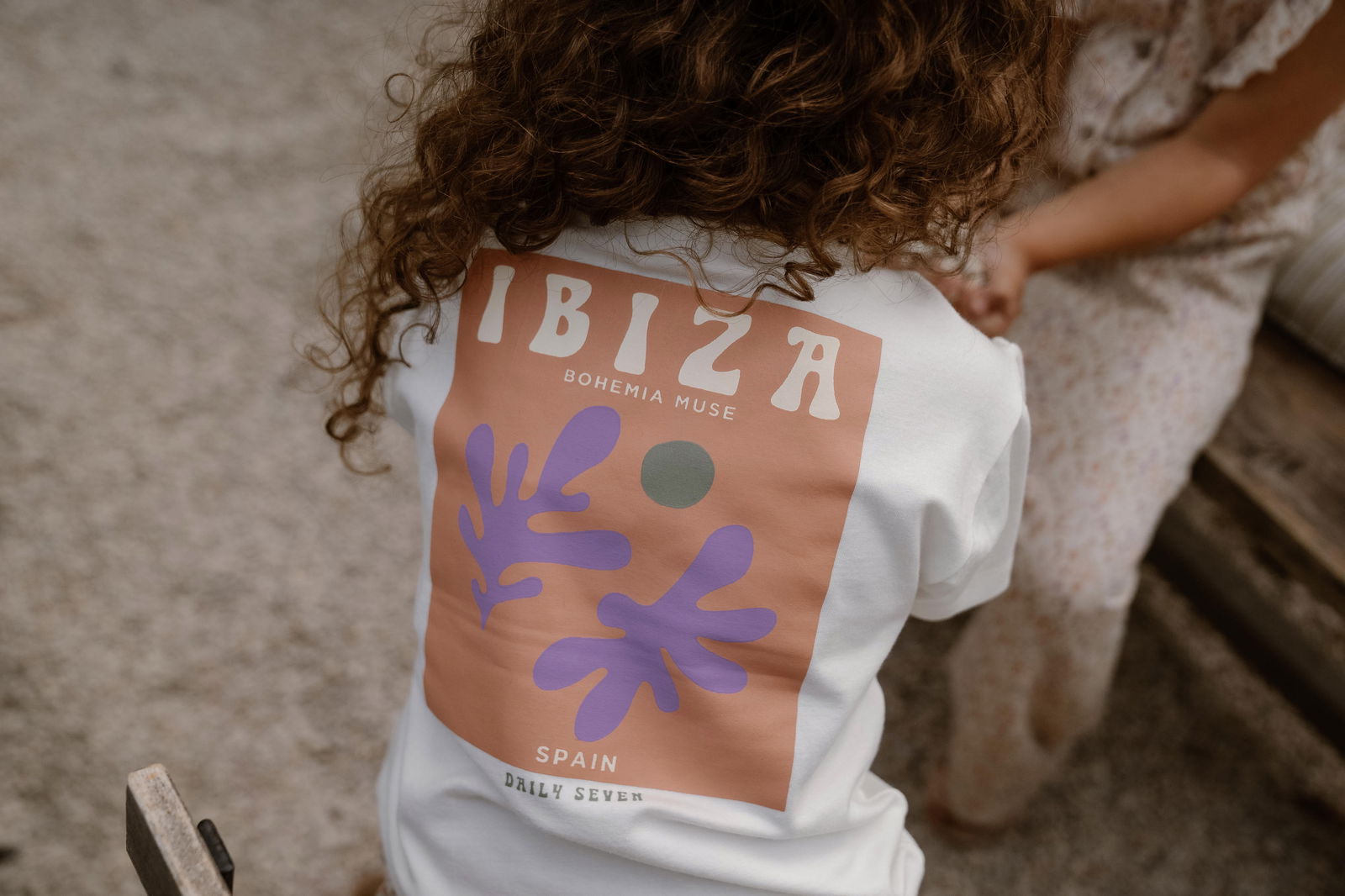 Daily7 Organic T-shirt Ibiza - Bubbles & Bo