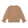 Daily7 Organic T-shirt Longsleeve Rib Structure - Bubbles & Bo
