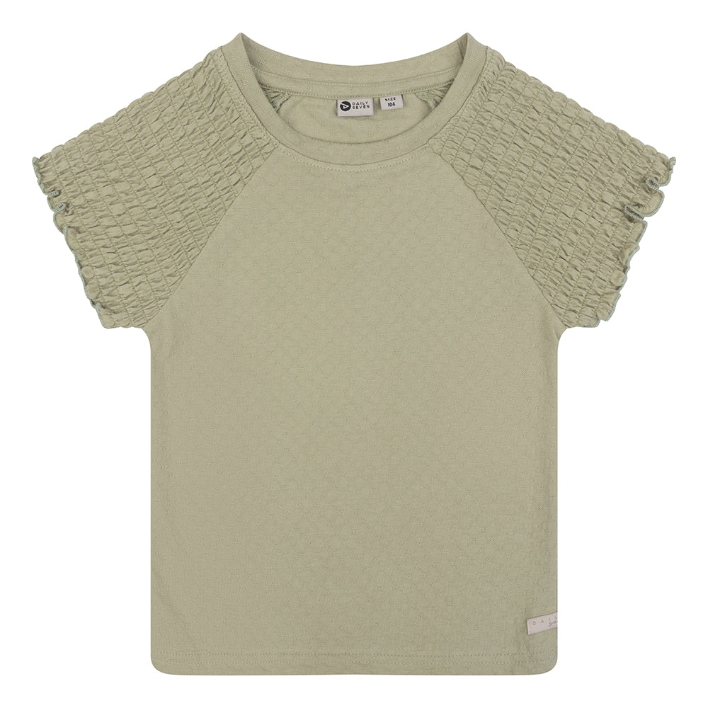 Daily7 Organic T-shirt Smock - Bubbles & Bo