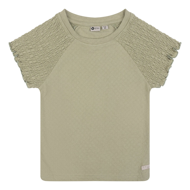 Daily7 Organic T-shirt Smock - Bubbles & Bo