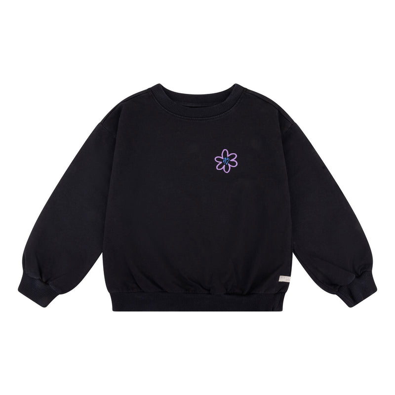 Daily7 Oversized Sweater Big Flower - Bubbles & Bo