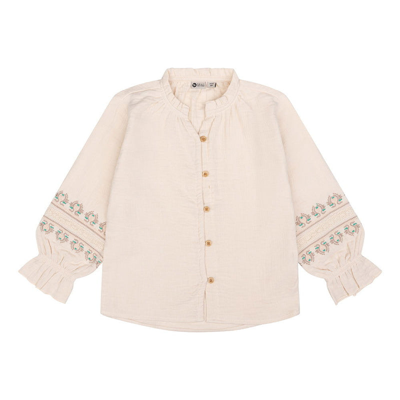 Daily7 Shirt Longsleeve Embroidery - Bubbles & Bo
