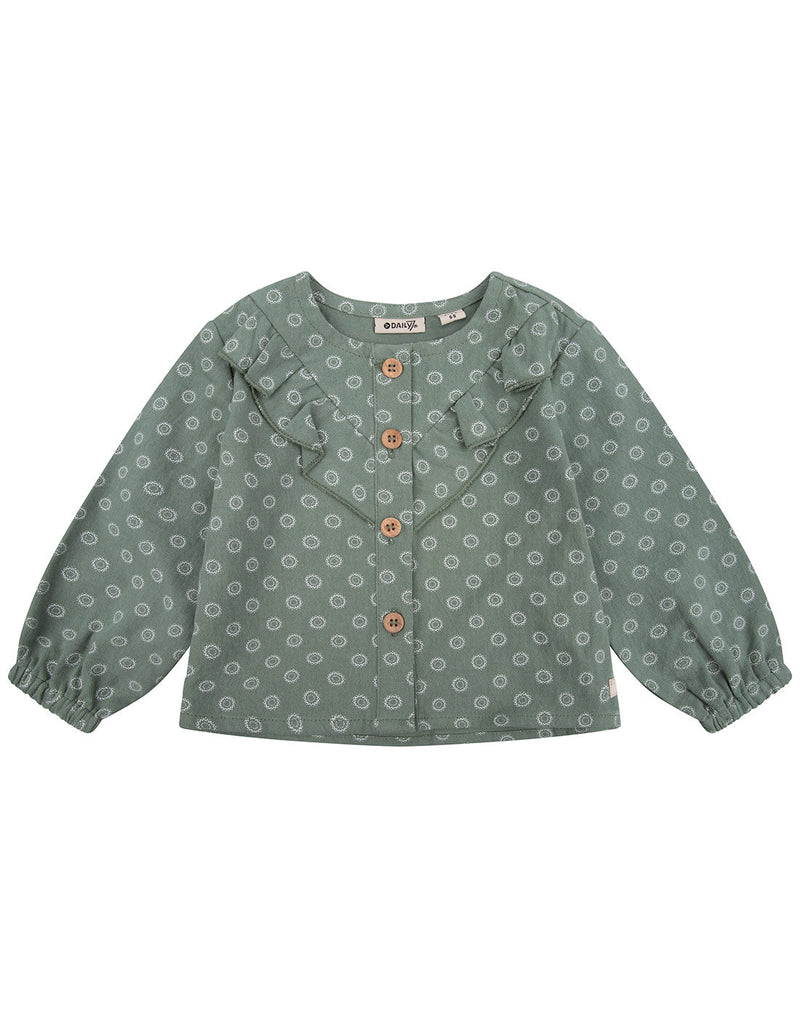Daily7 Shirt Ls Cotton Print - Bubbles & Bo