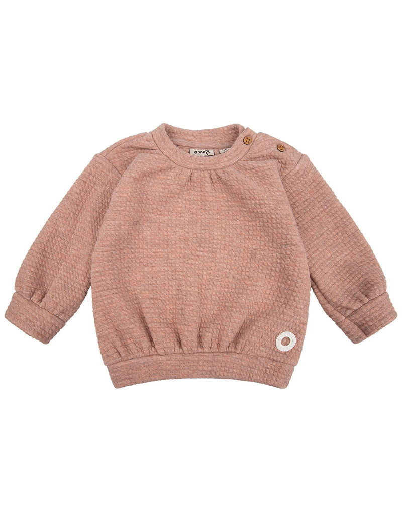 Daily7 Sweater Crewneck Waffle - Bubbles & Bo