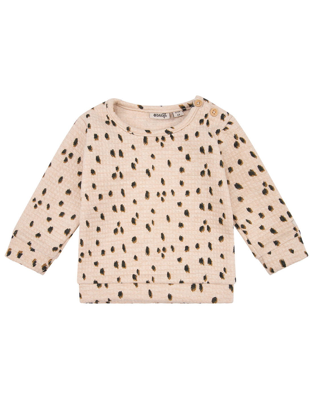 Daily7 Sweater Crewneck Waffle Print - Bubbles & Bo