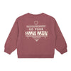 Daily7 Sweater Oversized Backprint - Bubbles & Bo