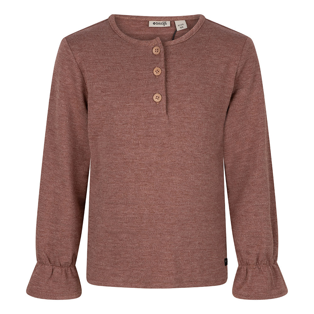 Daily7 T-Shirt Ls Fancy Cuff