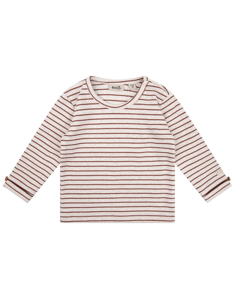 Daily7 T-Shirt Ls Stripe - Bubbles & Bo