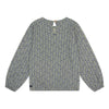Daily7 T-shirt Longsleeve Flower Rib - Bubbles & Bo