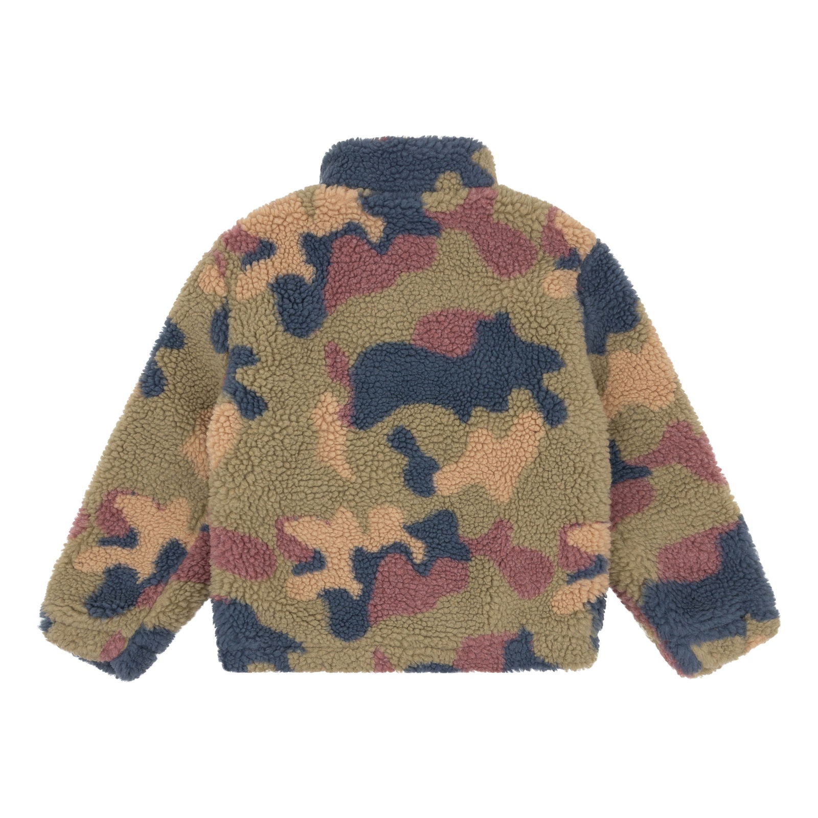 Daily7 Teddy Bomber Jacket - Bubbles & Bo