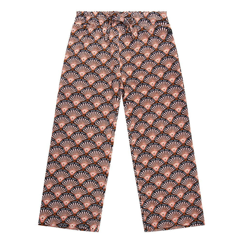 Daily7 Wide Pants Retro Print - Bubbles & Bo
