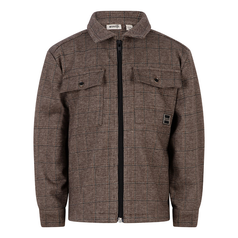 Daily7 Zipper Jacket Check - Bubbles & Bo