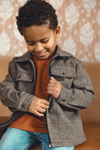 Daily7 Zipper Jacket Check - Bubbles & Bo