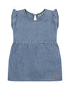 Daily 7 Newborn DRESS SS LIGHT WEIGHT DENIM - Bubbles & Bo