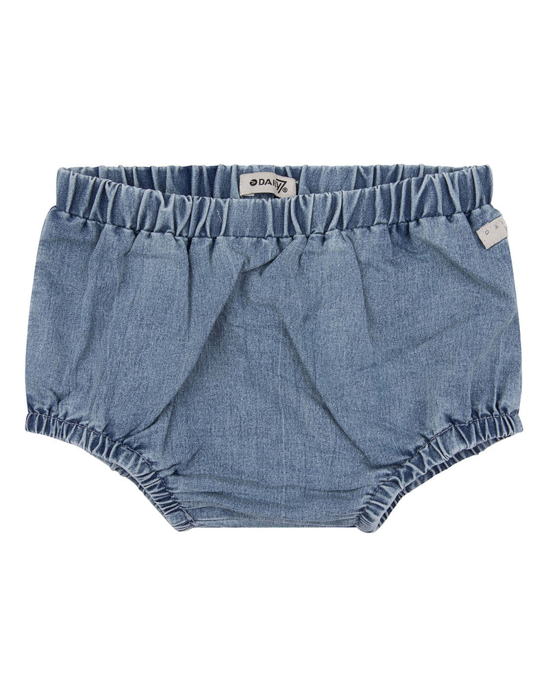 Daily 7 Newborn PAMPERSHORT LIGHT WEIGHT DENIM - Bubbles & Bo