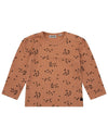 Daily 7 Newborn T-SHIRT LS BIRD PRINT - Bubbles & Bo