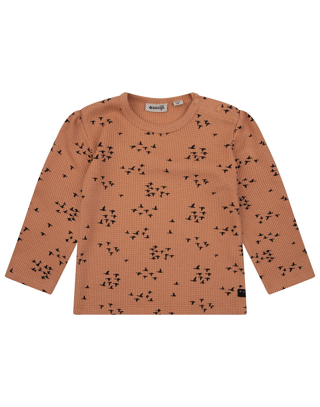 Daily 7 Newborn T-SHIRT LS BIRD PRINT