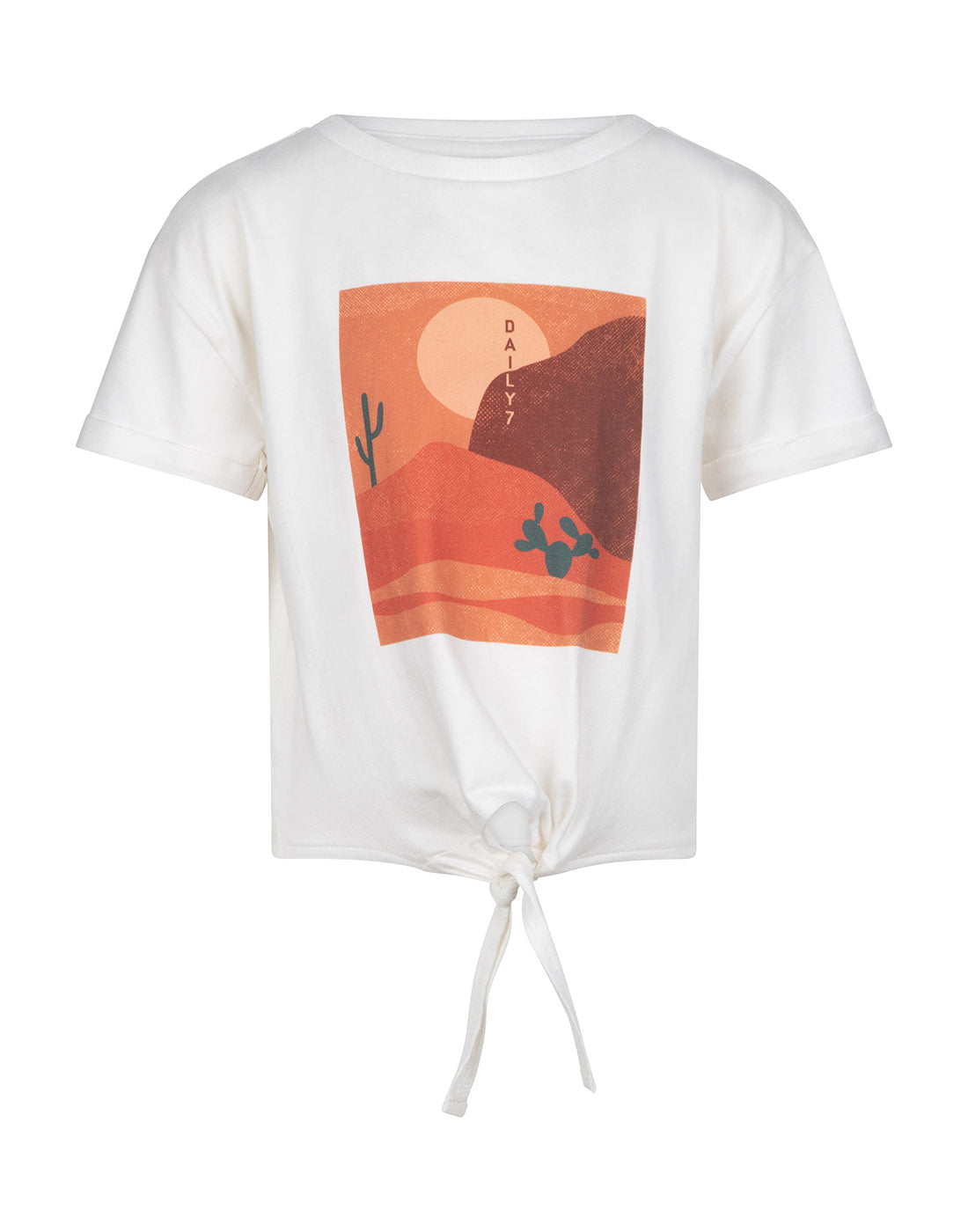 Daily 7 SHORT SLEEVE WITH KNOT