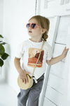 Daily 7 SHORT SLEEVE WITH KNOT - Bubbles & Bo