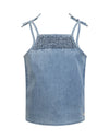 Daily 7 SINGLET LIGHT DENIM - Bubbles & Bo