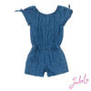 Denim playsuit AOP - Summer Denims - Bubbles & Bo
