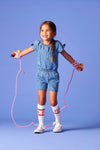 Denim playsuit AOP - Summer Denims - Bubbles & Bo